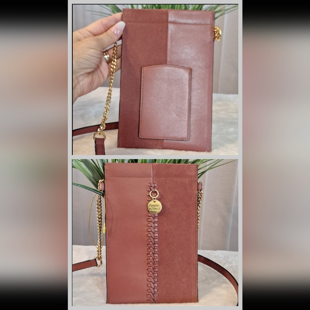 New See By Chloe Leather Crossbody Pouch - Picture 3 of 11